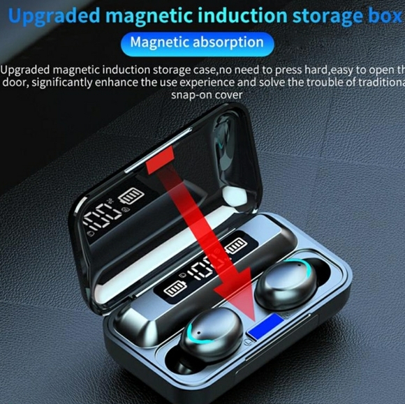 👀WIRELESS WATERPROOF BLUETOOTH & 🔋 BANK - Picture 8 of 11